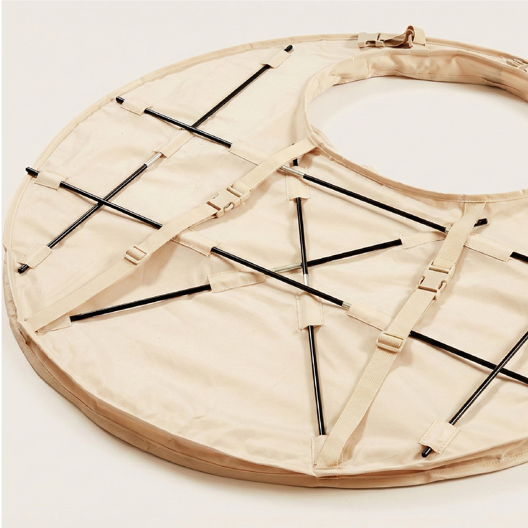 Structure de renforcement interne du grand plateau Bibatray-L Bibaelin | Internal reinforcement structure of the large Bibatray-L tray.